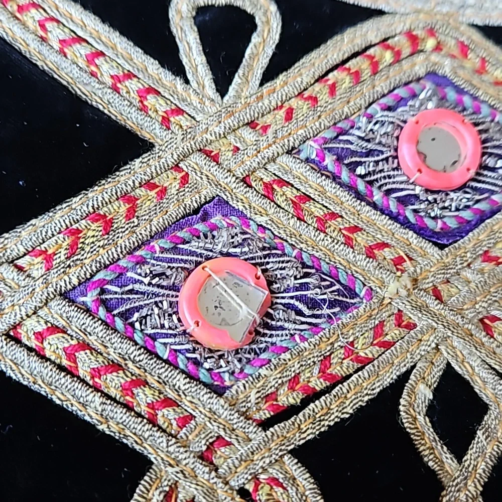 Vintage Ottoman velvet rock n roll vest